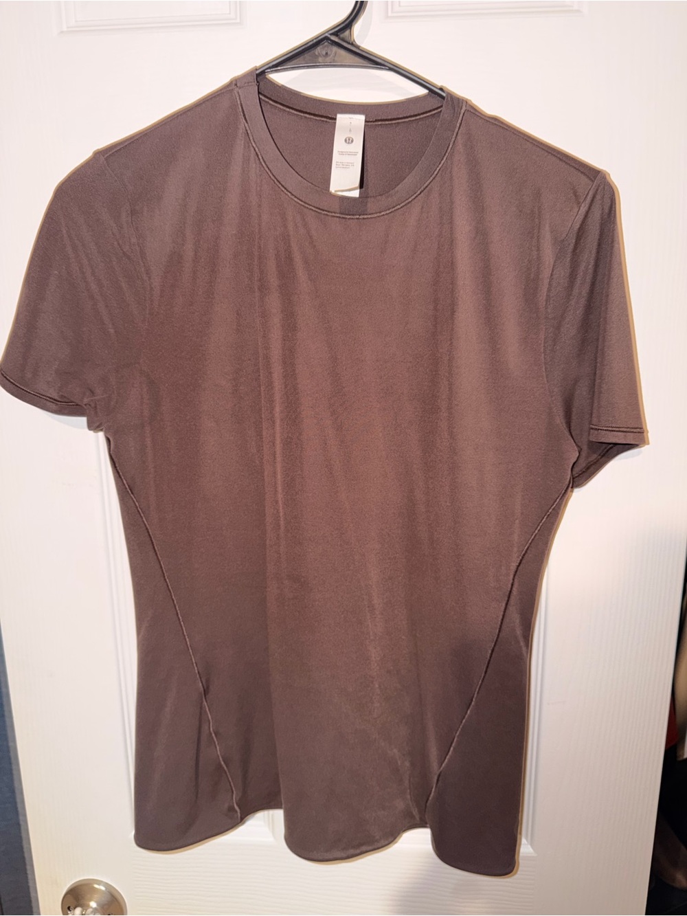 lululemon athletica Brown Short Sleeve Performance Tee